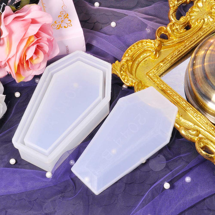 9PCS Coffin Resin Molds