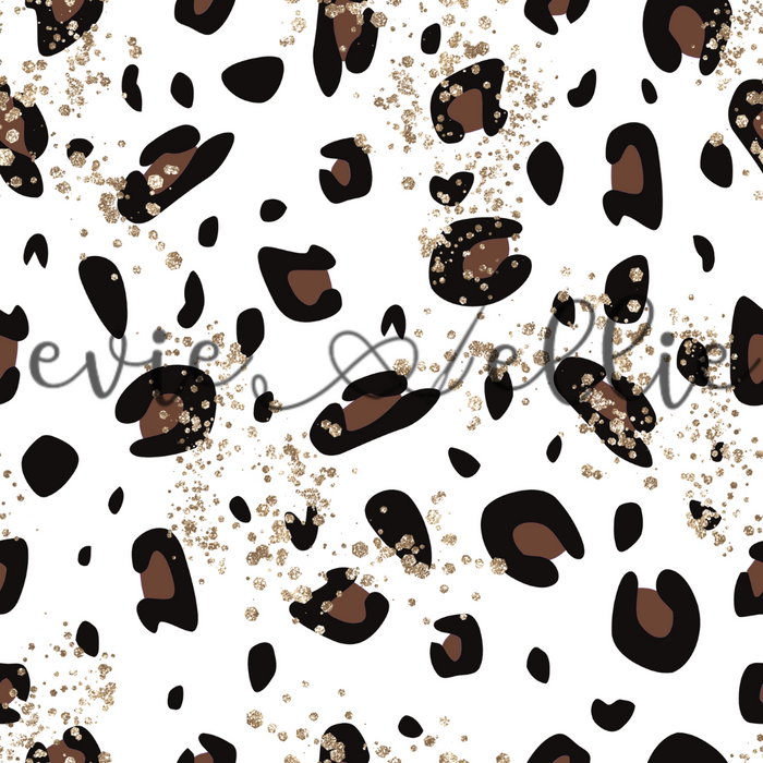 Glitter Leopard -- Multiple Colors