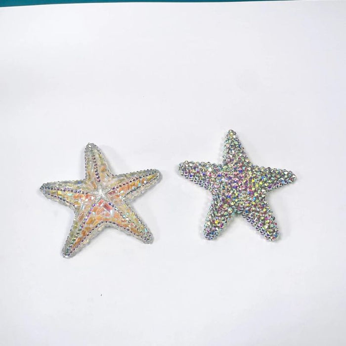 Handmade Diamond Starfish Decoration Resin Mold