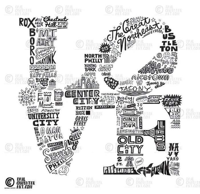 Love Philly Toddler Tee - Ali's Wagon