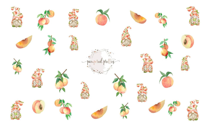 Peach Decals - Pampered Pretties