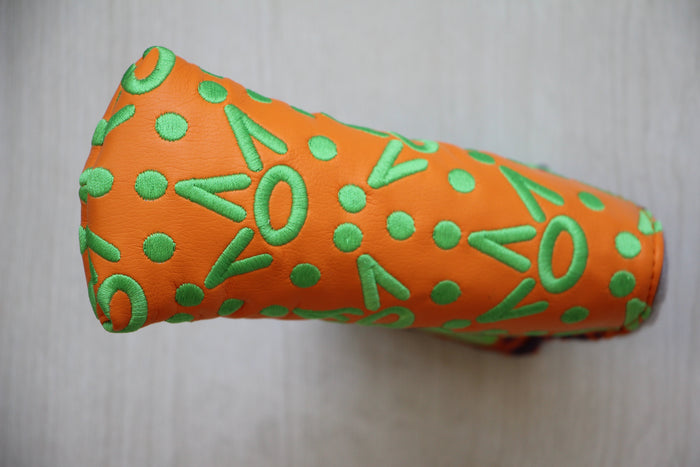 Scotty Cameron Lime, Orange, & Purple Crowns Patchwork Headcover