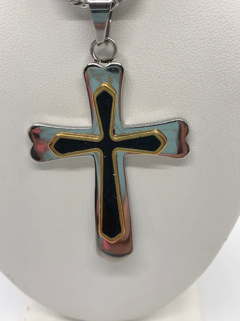 Stainless Steel Cross Necklace