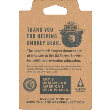The Landmark Project Keep It Green Embroidered Patch