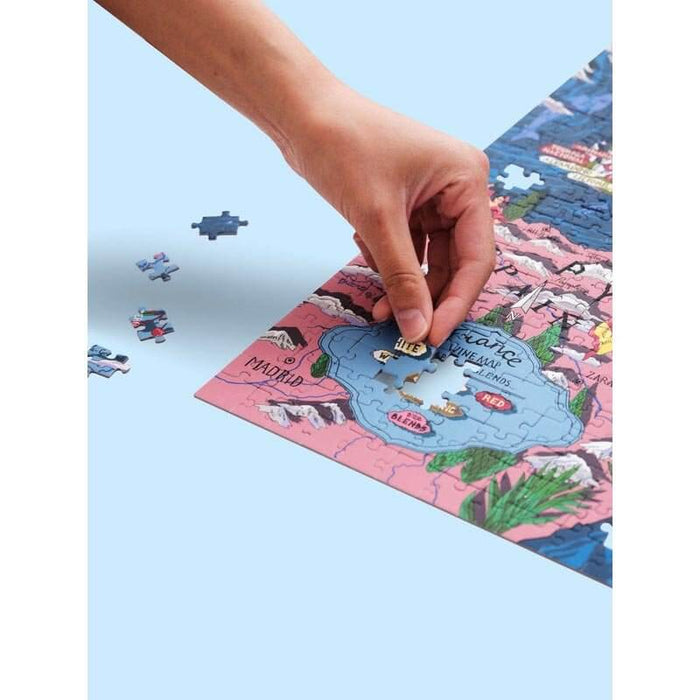 1000 Piece Puzzle - France - France - Onshore Cellars