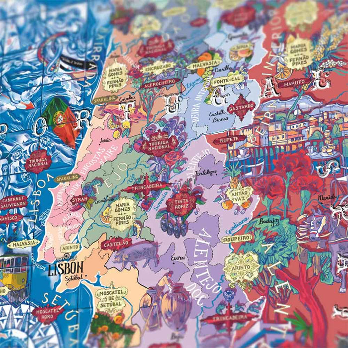 1000 Piece Puzzle - Portugal - Portugal - Onshore Cellars