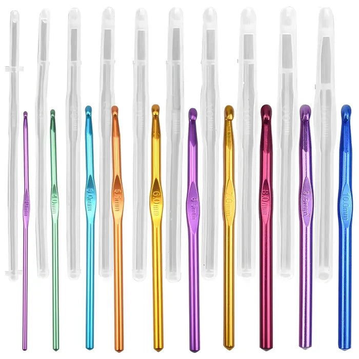 10pcs Crochet Hooks Resin Molds