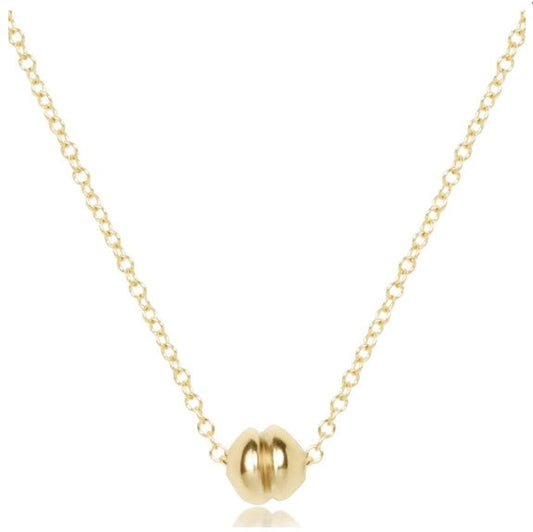 16" necklace gold - admire small gold
