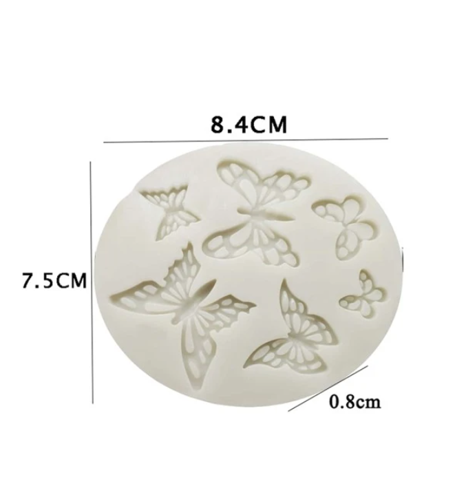 1pc Butterfly Shaped Silicone Mold