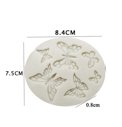 1pc Butterfly Shaped Silicone Mold