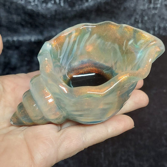 2 PCS Creative Conch Shaped Tray Silicone Mold