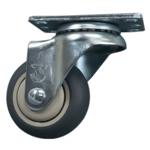 3" x 1-1/4" Thermo-Pro Wheel Gray/Beige - Durable Superior Casters