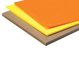 3/16 Yellow Evazote Sheet Foam in bright yellow, perfect for fly tying and crafting durable fly fishing materials