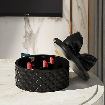 3pcs Large Bow Lattice Storage Box Resin Mold Set