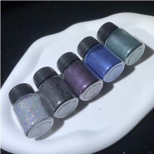 5pcs Non-sinking Galaxy Powder without Adding Extra Resin Pigment