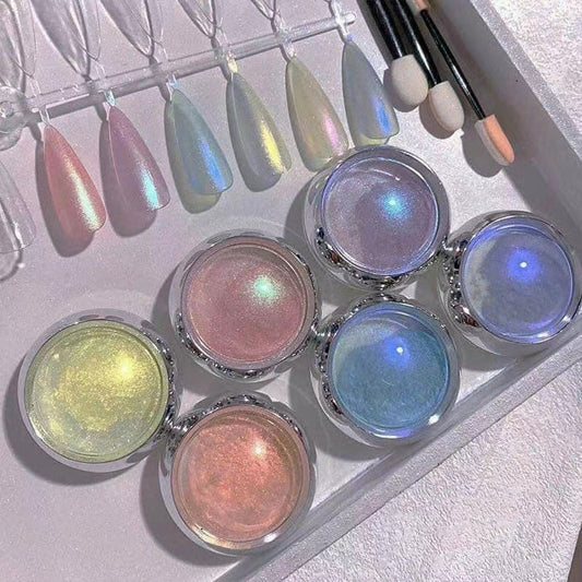6pcs Aurora Powder for Resin