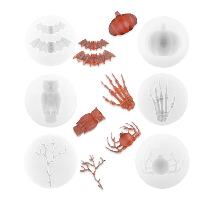 9PCS Coffin Resin Molds
