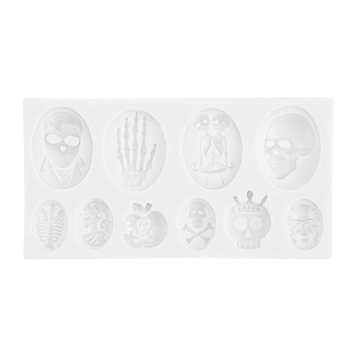 9PCS Coffin Resin Molds