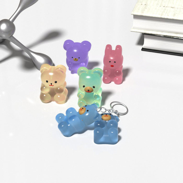 9pcs Cute Animal Resin Molds