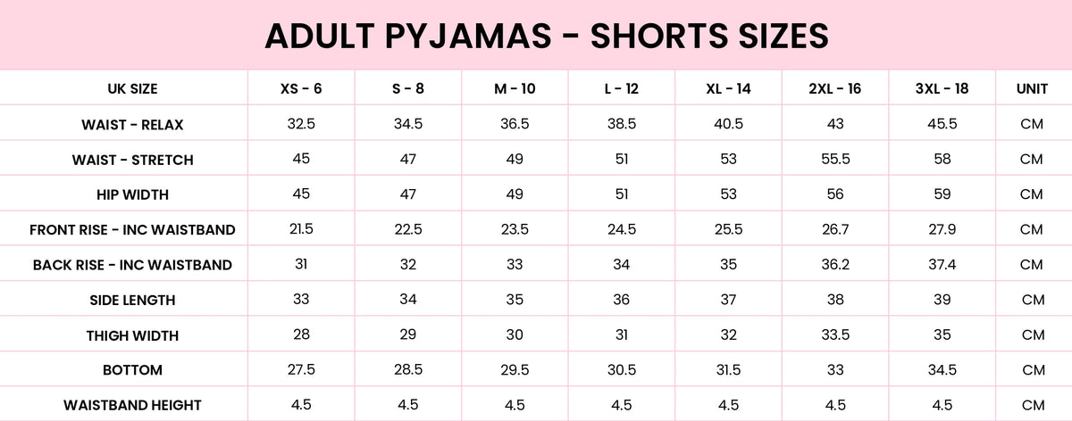 Women's Christmas Bow Pyjama Shorts Set