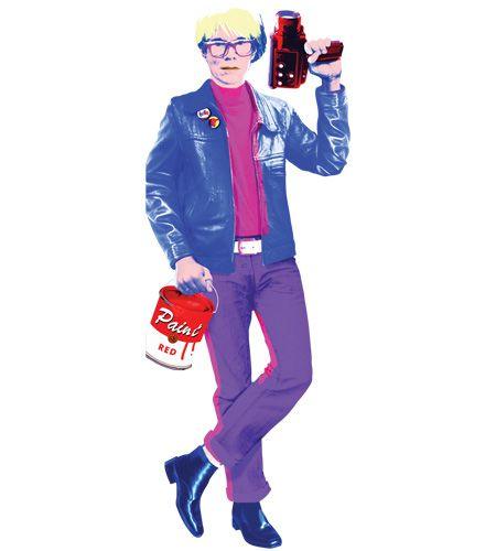 Andy Warhol Greeting Card