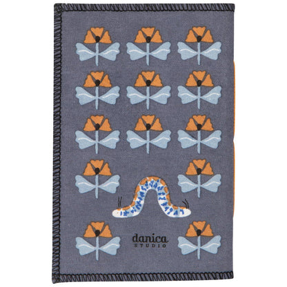 Aurora Printed Fabric Cover Notebook