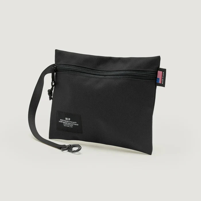 Bags in Progress Zipper Pouch - Black