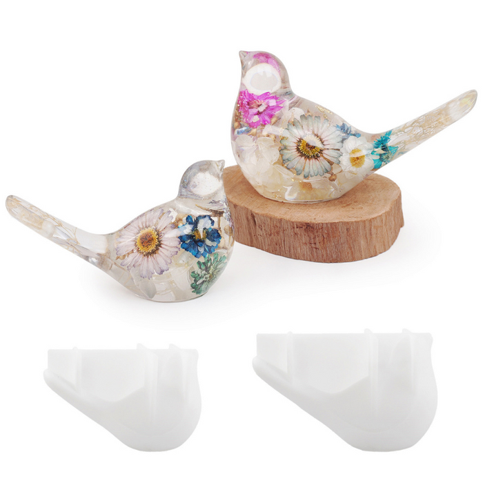 Bird Ornament Resin Mold