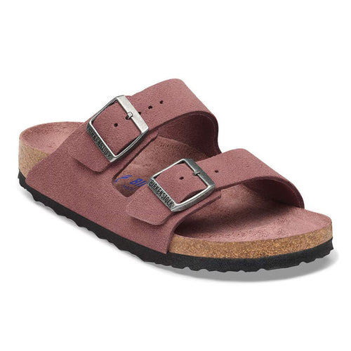 Birkenstock Arizona Soft Footbed Suede Leather - Pepper