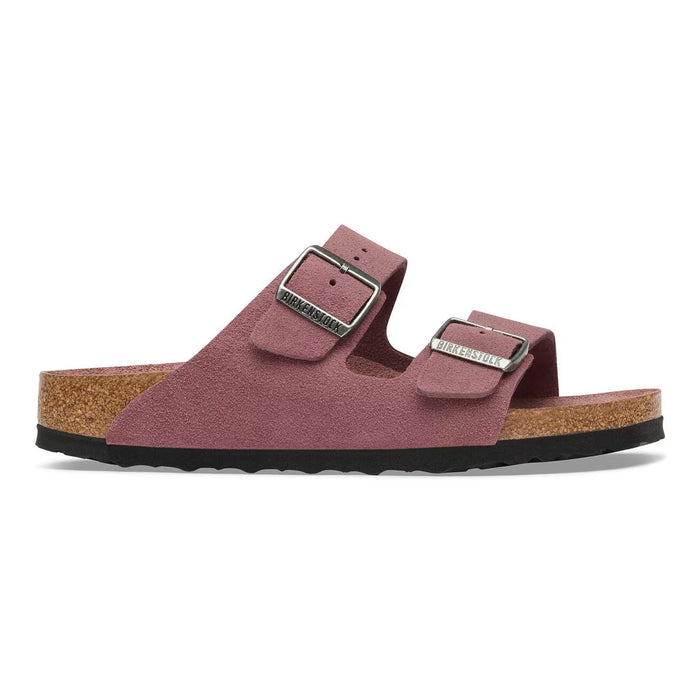 Birkenstock Arizona Soft Footbed Suede Leather - Pepper