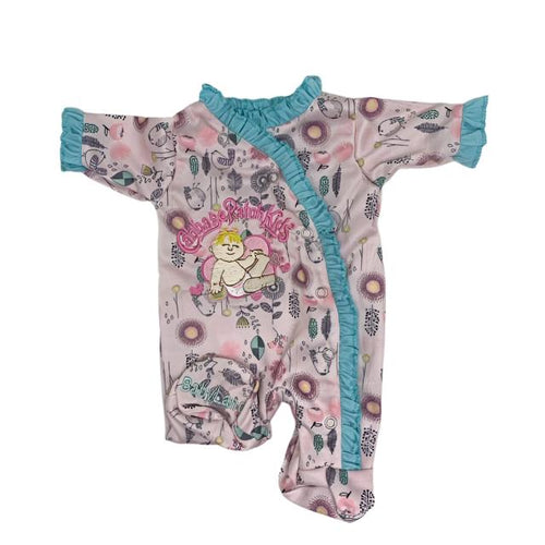 BLC C Sleeper Print Ruffle Teal fits 17"