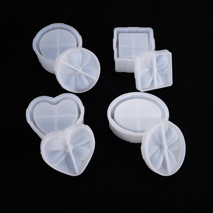 Bow Gift Storage Box Resin Mold