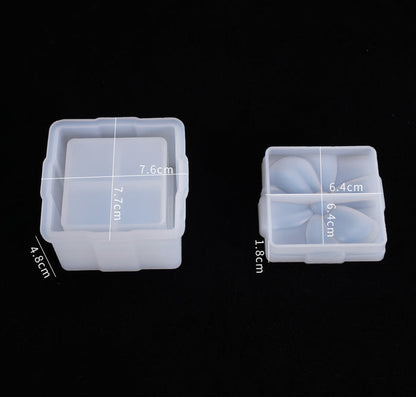 Bow Gift Storage Box Resin Mold