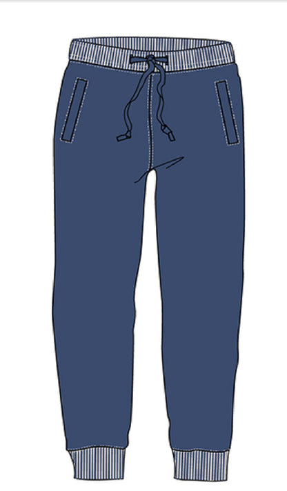 Buffalo David Bitton Yarn Dye Terry Drawstring Cuff Pant - BD31322