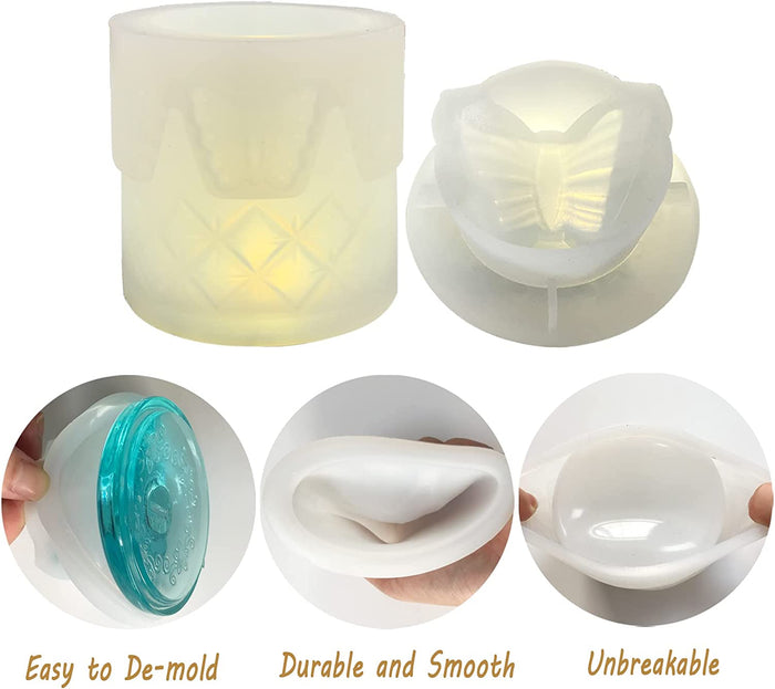 Butterfly Mold Organizer with Lid