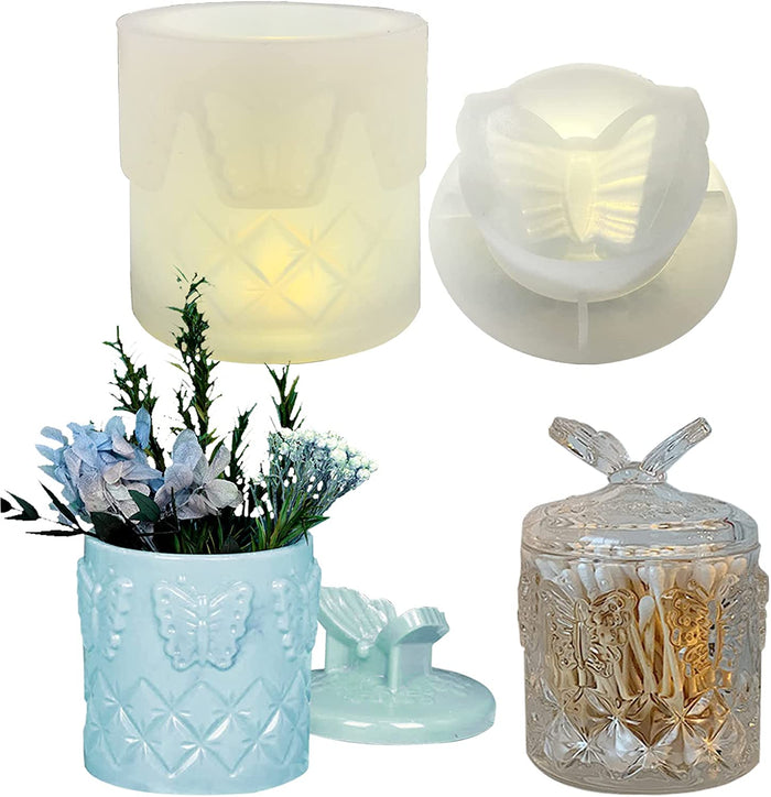 Butterfly Mold Organizer with Lid