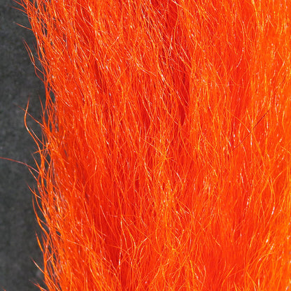 Calf Tail fibers in bright orange for crafting hair wing and bonefish flies at Freestone Fly Shop fly tying supplies