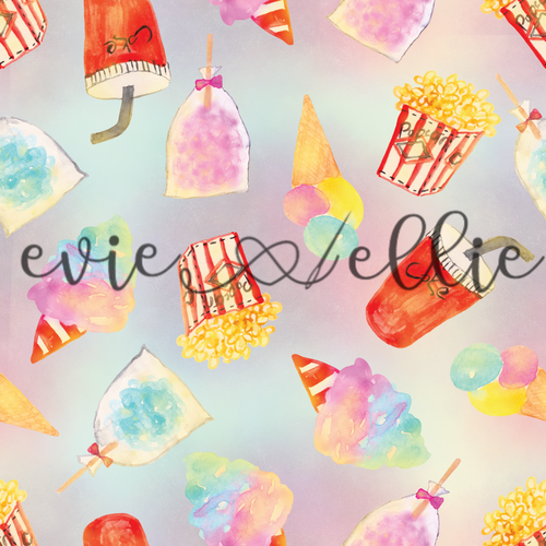 Carnival Food-- Multiple Colors