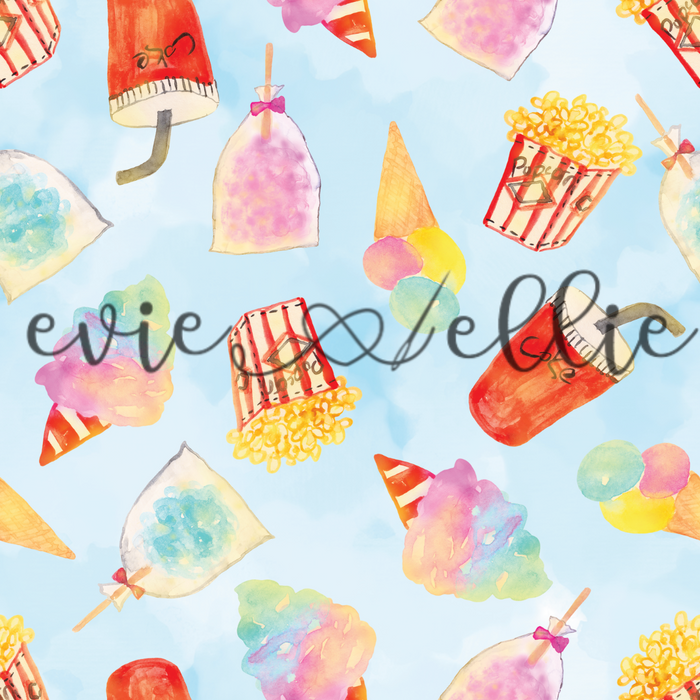 Carnival Food-- Multiple Colors
