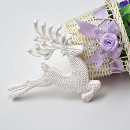 Christmas Deer Ornament Resin Mold