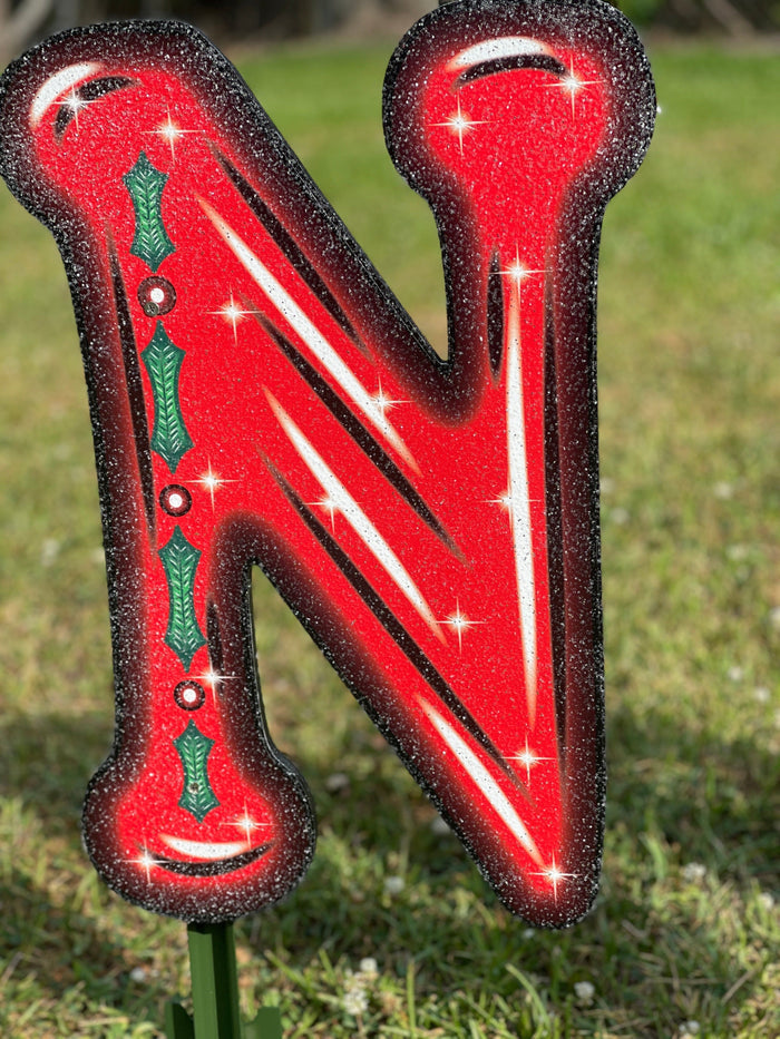 Christmas NOEL letters yard decoration