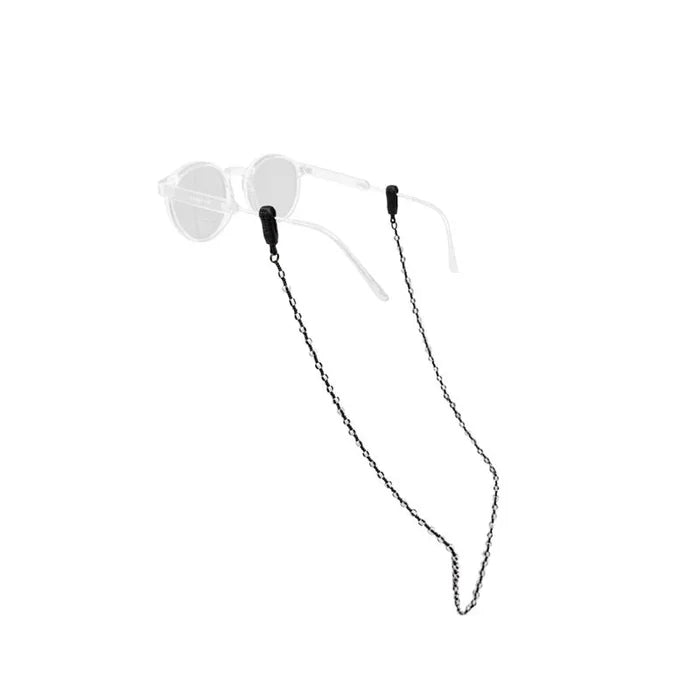 Chums Beaded Cords Retainer - Black & White Bead
