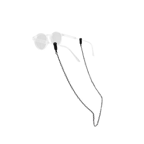 Chums Beaded Cords Retainer - Black & White Bead
