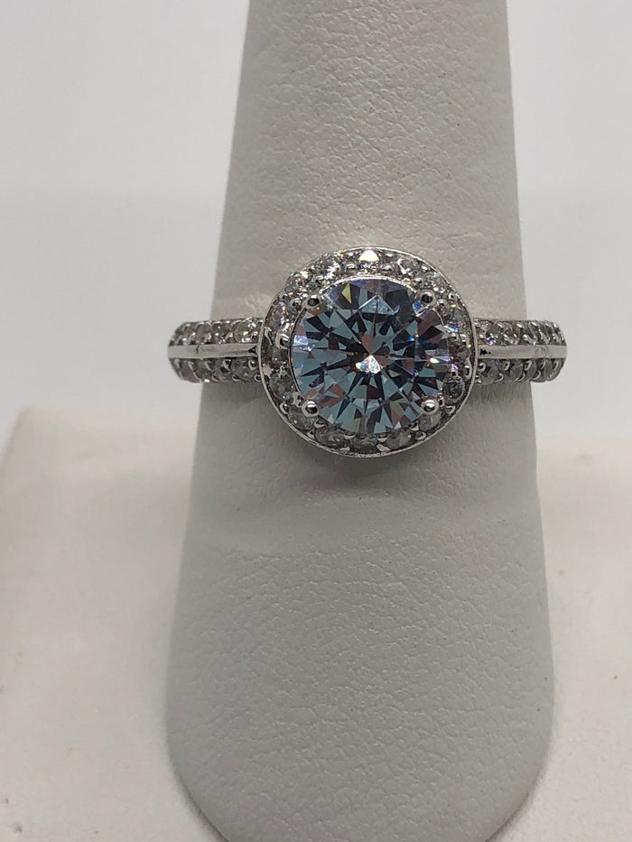 Circle Halo Ring