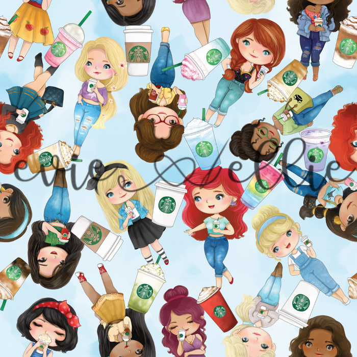 Coffee Princessses-- Multiple Colors