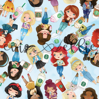 Coffee Princessses-- Multiple Colors