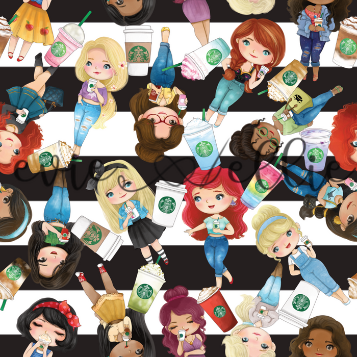 Coffee Princessses-- Multiple Colors