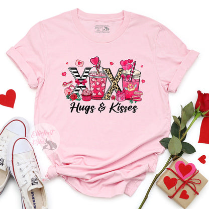 Coffee Shirt XOXO Valentines Tshirt