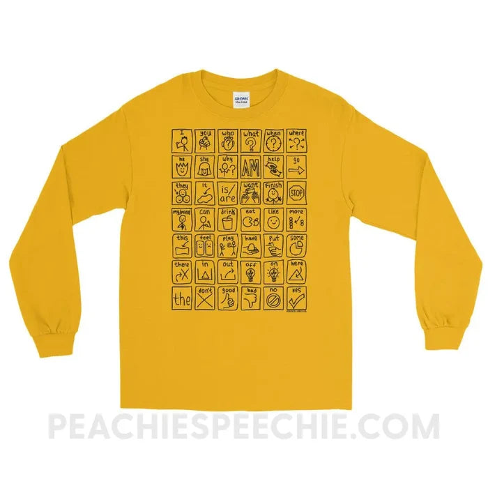 Core Board Long Sleeve Tee - T-Shirts & Tops peachiespeechie.com