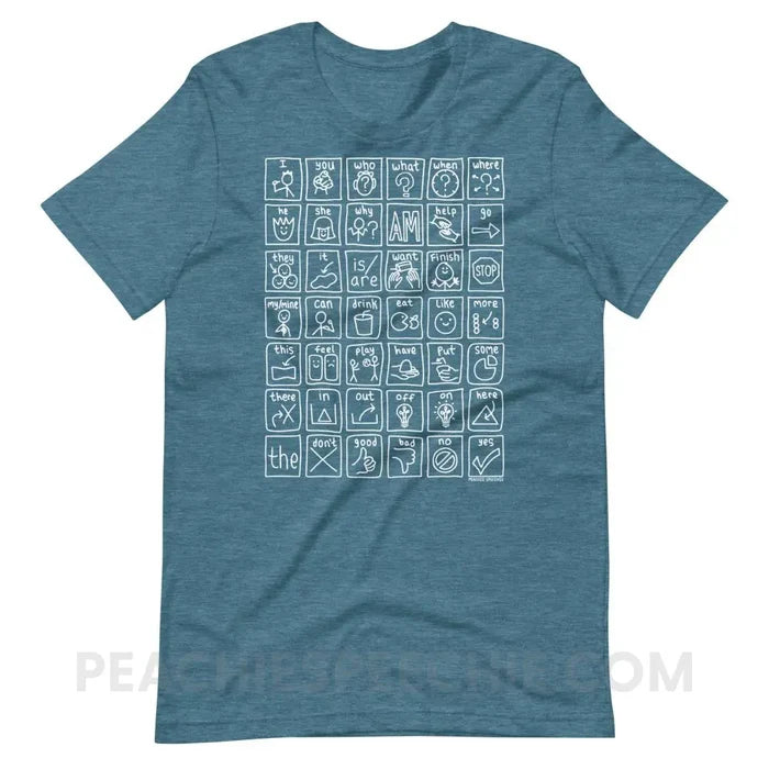Heather Deep Teal / S